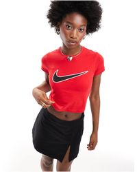 Nike - Streetwear - t-shirt mini università - Lyst