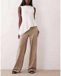 Gina Tricot - Low Waist Tailored Pants - Lyst