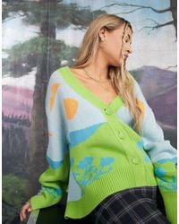 Asos graffiti cardigan Clearance