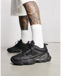 Asos Uomo Scarpe Sneakers Sneakers chunky Chunky sneakers in rete color sabbia Loyalty and Faith 