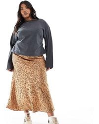 Glamorous - Bias Cut Maxi Skirt - Lyst