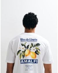 Only & Sons - Relaxed Fit T-shirt With Amalfi Back Print - Lyst
