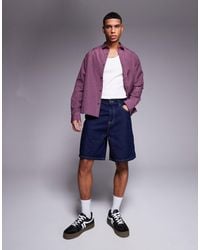 ASOS - – normal geschnittene jeans-jorts - Lyst