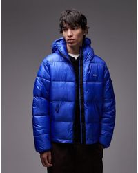 Obey - Stratus Hooded Puffer Jacket - Lyst