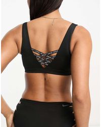 Nike - Icon Sneakerkini Scoop Neck Bikini Top - Lyst