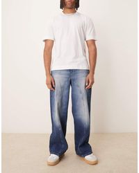 ASOS - Super baggy Jeans With Piping Seam Detail - Lyst