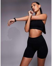Nike - Pantalones Cortos De 5" Negros Sin Costuras Dri-Fit De Nike Pro Training - Lyst