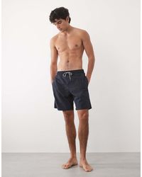 Mango - Boxer Style Swim Short - Lyst