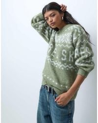 Vero Moda - 'Apres Ski' Fairisle Jumper - Lyst