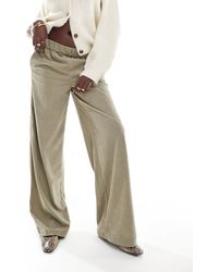 ONLY - – weit geschnittene schlupfhose aus cord - Lyst