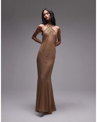 Mango - X supriya lele – maxikleid aus chiffon - Lyst
