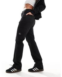 Calvin Klein - Rechte Broek - Lyst
