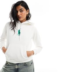 Polo Ralph Lauren - Hoodie With Large Chest Logo - Lyst