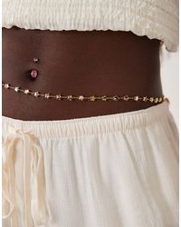 ASOS - Belly Chain With Star Design - Lyst