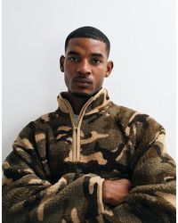 Collusion - Borg Fleece Track Top - Lyst