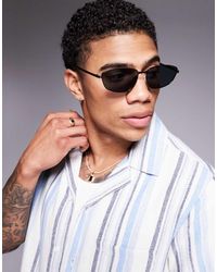 ASOS - Occhiali Da Sole Angolati - Lyst