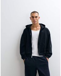Nike - Chest Logo Oversized Heavyweight Full Zip Hoodie - Lyst