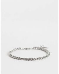 ASOS - Waterproof Stainless Steel Link Chain Bracelet - Lyst