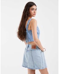 Levi's - Seamed Icon Skirt - Lyst