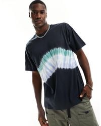 Levi's - Oversized T-shirt With Tie Dye Print - Lyst