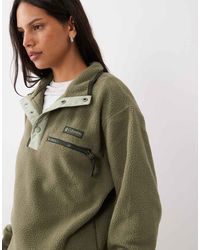 Columbia - Helvetia Ii Cropped Half Snap Fleece - Lyst