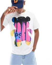 PS by Paul Smith - Paul Smith T-shirt With Large Chest Print - Lyst