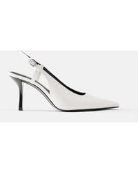 Pull&Bear - Chaussures à talons hauts slingback hes - Lyst