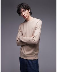 Tommy Hilfiger - – basic-pullover aus baumwolle - Lyst