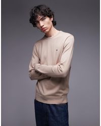 Tommy Hilfiger - – basic-pullover aus baumwolle - Lyst