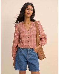 Nobody's Child - Check Brooke Blouse - Lyst