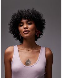 Mango - – geripptes trägershirt - Lyst