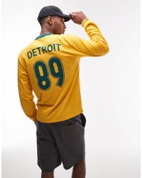 Carhartt - 89 - t-shirt graphique à manches longues et à bordures contrastantes - Lyst