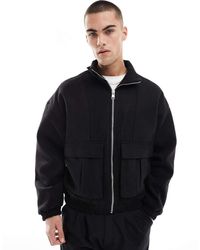Bershka - Harrington Tailored Jacket - Lyst