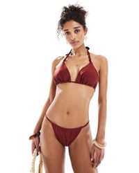 Miss Selfridge - Mix And Match Thin Strap Side Bikini Bottom - Lyst