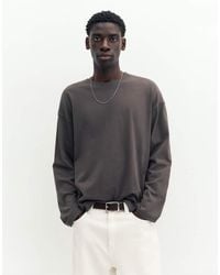 Pull&Bear - Heavy Weight Relaxed Fit T-shirt - Lyst