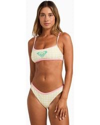Roxy - The Swell Bralette Bikini Top - Lyst