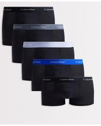 Calvin Klein - Icon Cotton Stretch 5 Pack Relaxed Trunks - Lyst