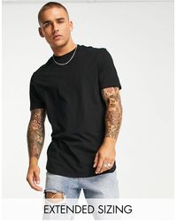 langärmliges muskelshirt aus netzstoff in Schwarz für Herren ASOS Synthetik Herren Bekleidung T-Shirts Ärmellose T-Shirts 
