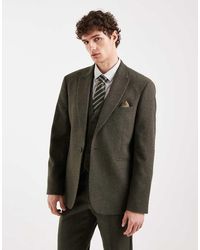ASOS - Wool Mix Slim Suit Jacket - Lyst