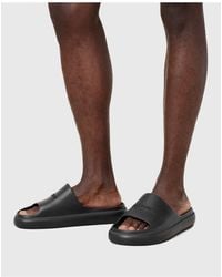 AllSaints - Dune Rubber Sliders - Lyst