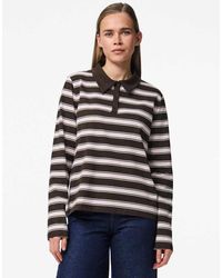 Pieces - Poloshirt - Lyst