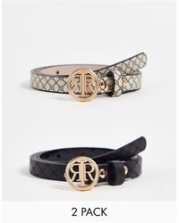 River Island Belts for Women - Up to 65% off at Lyst.com