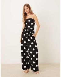 Nobody's Child - Marielle Linen Look Wide Leg Pants - Lyst
