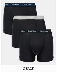 Calvin Klein - Cotton Stretch 3 Pack Boxer Briefs - Lyst