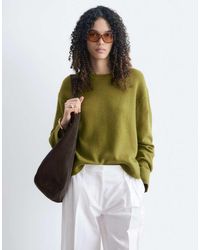 & Other Stories - Wool & Cotton Blend Crew Neck Jumper - Lyst
