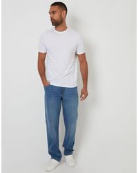 Threadbare - Straight Fit Jeans With Stretch - Lyst
