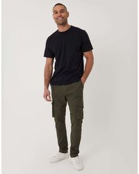 Threadbare - Slim Fit Stretch Cargo Trousers - Lyst