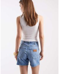 Wrangler - Cowboy 5inch Denim Shorts - Lyst