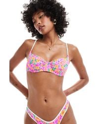 Frankie's Bikinis - Premium Dean Bikini Top - Lyst