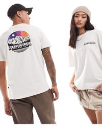 Napapijri - Camiseta blanco hueso unisex lahni - Lyst